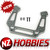 NZ HOBBIES RC Alloy Front Shock Tower SILVER Replaces 3639 for Traxxas Bandit/Slash/Rustler