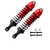 NZ HOBBIES 3762A Ultra Aluminum Rear Shocks RED (2) for Traxxas Stampede / Rustler / Slash 4X4 / Rally