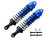 NZ HOBBIES 3762A Ultra Aluminum Rear Shocks BLUE (2) for Traxxas Stampede / Rustler / Slash 4X4 / Rally