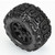 DURATRAX 1/10 Warthog F/R 2.8" Monster Truck Tires MTD 12mm Black Ripper (2) # DTX564310