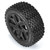 DURATRAX Thrasher Off-Road 1/8 Buggy Tires Black Ripper 17mm Wheels (2) Front/Rear # DTX564710