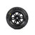 Proline Menace Front/Rear Street Tires Mounted 12mm Black Split Six (2): ARRMA MINI KRATON # PRO1034510