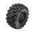 Proline Badlands F/R Tires MTD 12mm Black Split Six (2) for ARRMA MINI KRATON # PRO1030110