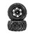 Proline Badlands F/R Tires MTD 12mm Black Split Six (2) for ARRMA MINI KRATON # PRO1030110