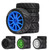 4PCS 68mm Rubber Tire with Black Wheel 12mm Hex : 1/10 Scale RC On-Road Car