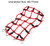 YEAHRUN RC CRAWLER Accessories RED NET  for 1/10 Axial SCX10 Capra Wraith TRX4 TRX6