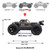 ARRMA ARA4410V2T4 1/10 Outcast 4S 4x4 RTR Brushless Stunt Truck Red High Speed RC Truck