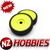 BSR BSRC8218Y 1/8 Double Pink Mounted GT Foam Tires on Yellow Dish Wheels (2)