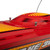 PROBOAT PRB-2171T2 Sonicwake 36" V3 60+ MPH 8S power Self-Righting V-Hull Boat RTR, Red