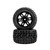 Pro-Line PRO1034610 Jaeger F/R MT Tires MTD 12mm Black Split Six (2) for ARRMA Mini KRATON