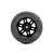 Pro-Line PRO1034610 Jaeger F/R MT Tires MTD 12mm Black Split Six (2) for ARRMA Mini KRATON