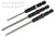 MIP #9612 - MIP Speed Tip™ Hex Driver Wrench Set Gen 2, Metric (3), 1.5mm, 2.0mm, & 2.5mm MIP9612