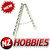 NZHOBBIES Realistic 1/10 Roack Crawler Scale Accessory Aluminum LONG Ladder