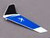 Latest New Blade BLH3020 MSR Vertical Fin - Blue