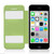 New HyperGear ID Flip Cover with Clear Back for Apple iPhone 5c - Green # 12794