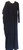 Ladies Medium Size Maxi Style Muslim Plain Black Colors Abaya with Plain Scarf