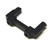 STRC STA31393BK Alu. REAR BUMPER MOUNT/CHASSIS BRACE : SCX10 II (BLACK)