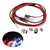 New NZ HOBBIES 4 LED Lights Kit 2 White 2 Red : 1/10 1/8 Traxxas HSP Redcat RC4WD Tamiya Axial SCX10 D90 HPI RC Car