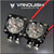 Vanquish Products VPS07170 RIGID INDUSTRIES Q-SERIES LED LIGHTS BLACK ANODIZED