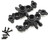 RPM RPM73162 Axle Carriers (Black) : Traxxas 1/16 E-Revo