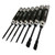 NZH  Black Galvanized Hex Socket Tool Set 7 Pcs