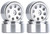 NZ Axial SCX24 CNC Aluminum Flower Eight-holes Beadlock WHITE Wheels 4Pcs/Set