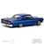 REDCAT SixtyFour 1:10 Scale RTR Hopping Lowrider BLUE IMPALA Classic Edition # RER13785