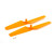 Blade BLH7524 MQX Propeller, Clockwise Rotation, Orange (2)