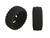 ARRMA	AR550057 2HO Tire Set Glued Black (2): TYPHON
