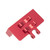 NZH Aluminum EMax ES08MA Steering Servo Mount RED : Axial SCX24 # NZSCX24-74_RED