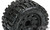 Proline PRO1016810 Trencher HP 2.8" All Terrain BELTED Truck Tires Mounted