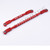 NZH Aluminum CNC Steering Rod Set RED : Axial SCX6 Car 2pcs # NZSCX6019