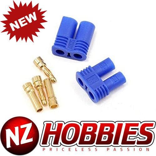NZ RC EC2 Connectors (1) Male, (1) Female NZEC2MF NZ HOBBIES