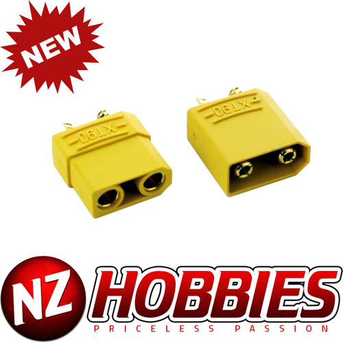 NZ RC XT90 Connectors (1) Male, (1) Female NZXT90MF NZ HOBBIES