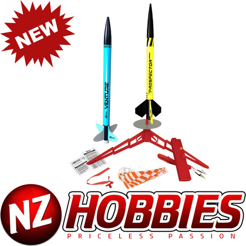 Estes 3238 Pathfinder Pack Launch Set: includes (2 Rockets 3229 Ventur ...