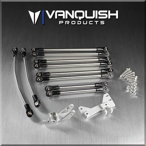 Supporti Inferiori Per Collegamento/ammortizzatore Vanquish Products Per SCX10 II, Neri, Coppia