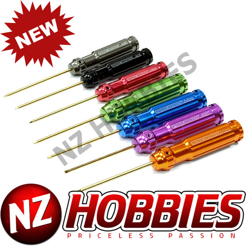 Jeu De Clés Allen Hex Ti-Nitride 7 Pièces Integy - Neuf - Pour Modèles électriques