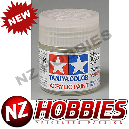 TAMIYA TAM81022 Acrylic X22 Gloss,Clear NZ HOBBIES