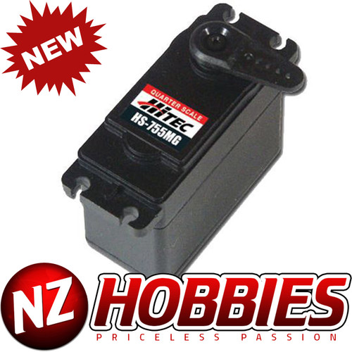 Hitec HS755MG Giant Scale Analog Metal Gear Servo NZ HOBBIES