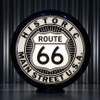 Route 66 - 13.5" Advertising Globe