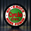 Red Indian Cyclo Ethyl - 13.5" Gas Pump Globe