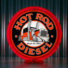 Hot Rod Diesel Peterbilt Gas Pump Globe