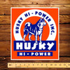 Husky Hi Power 11" x 12" Pump Decal