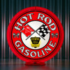 Hot Rod Chevy Gasoline - 13.5" Advertising Globe