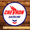 Chevron Gasoline 12" Pump Decal