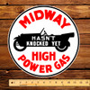 Midway High Power Gas 12" Pump Decal