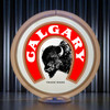 Calgary Brewing custom gas pump globe