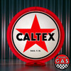 Caltex gas pump globe