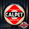 Calpet Gasoline custom gas pump globe
