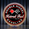 Double Nickel Hotrod Fuel custom gas pump globe